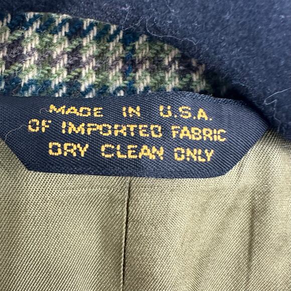 Vintage Banana Republic Mens L Lambswool Jacket Safari Collection Blazer USA - Picture 10 of 15